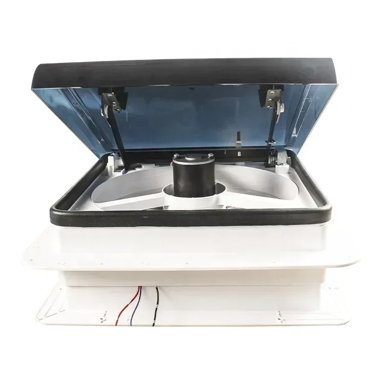 Wholesale Price OEM 340MM CE 14 '' 12V Electric Control With Touch Screen 6-speed RV Camping Vehicle Roof Ventilation Fan R
