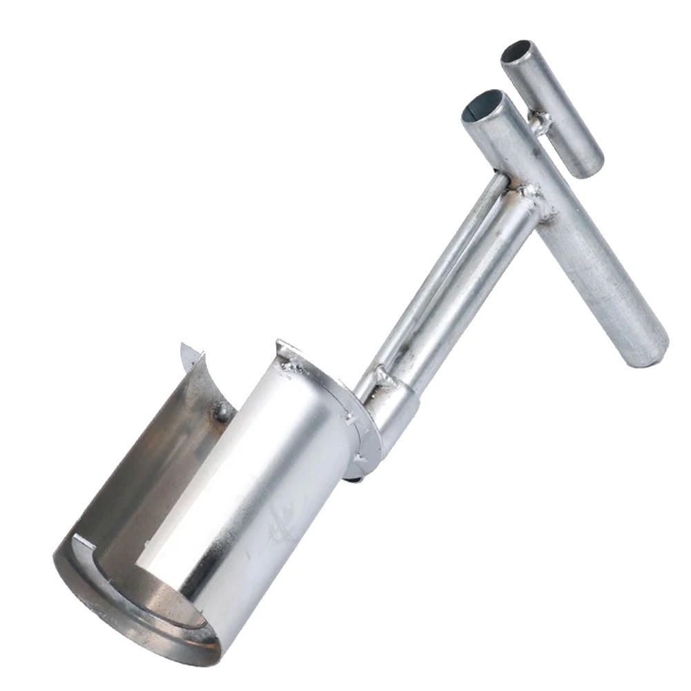 Bodemmonsternemer RVS Handheld Tuinvat Transplanter Graven Zaailingen Artefact Planten In Kas