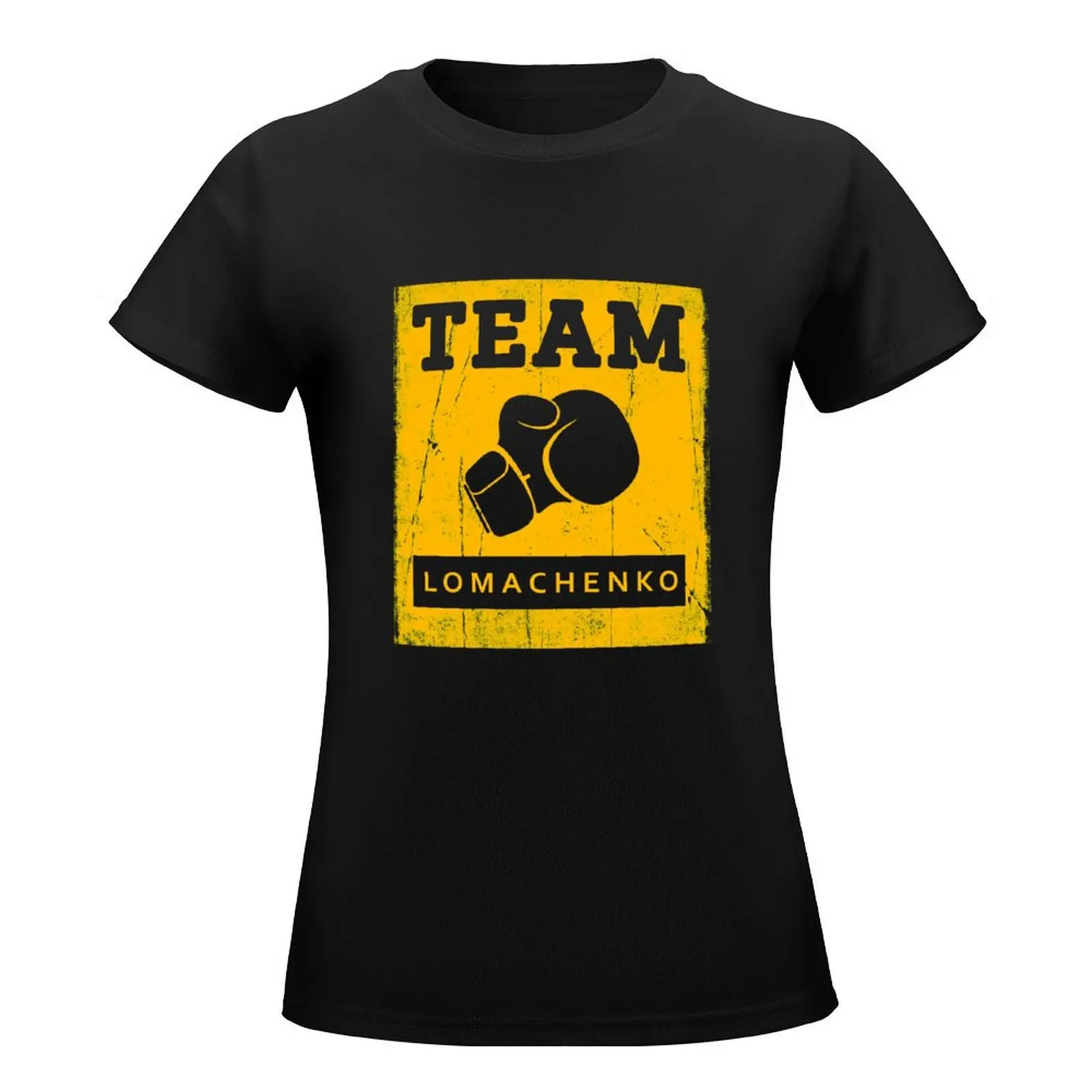 Team Lomachenko Fan T-Shirt graphics oversized tees t-shirt dress for Women plus size