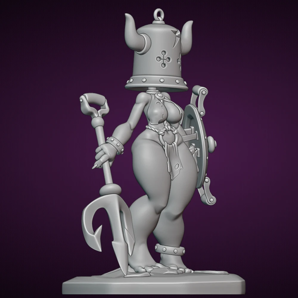 Belle Lava – figurine en résine pour fille, jouet artisanal, Statue de réduction Miniature non assemblée, Kits non peints, 1/24