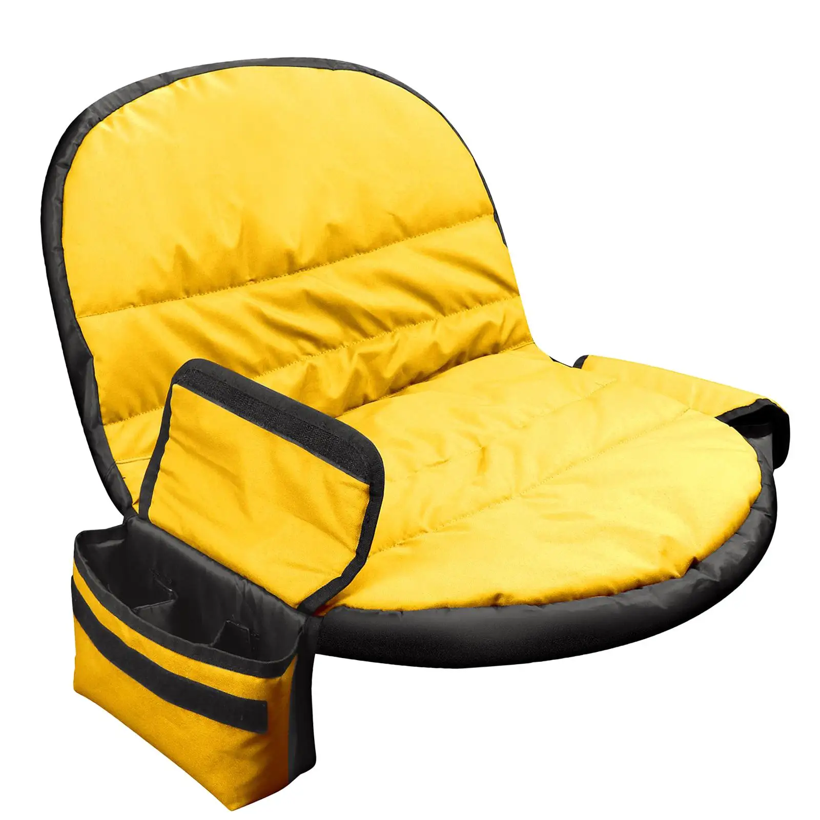 Soft Padded Riding Lawn Mower Seat Cover Replacement Universal Tractor Cushion with Elastic Straps for Outdoor Equipment
