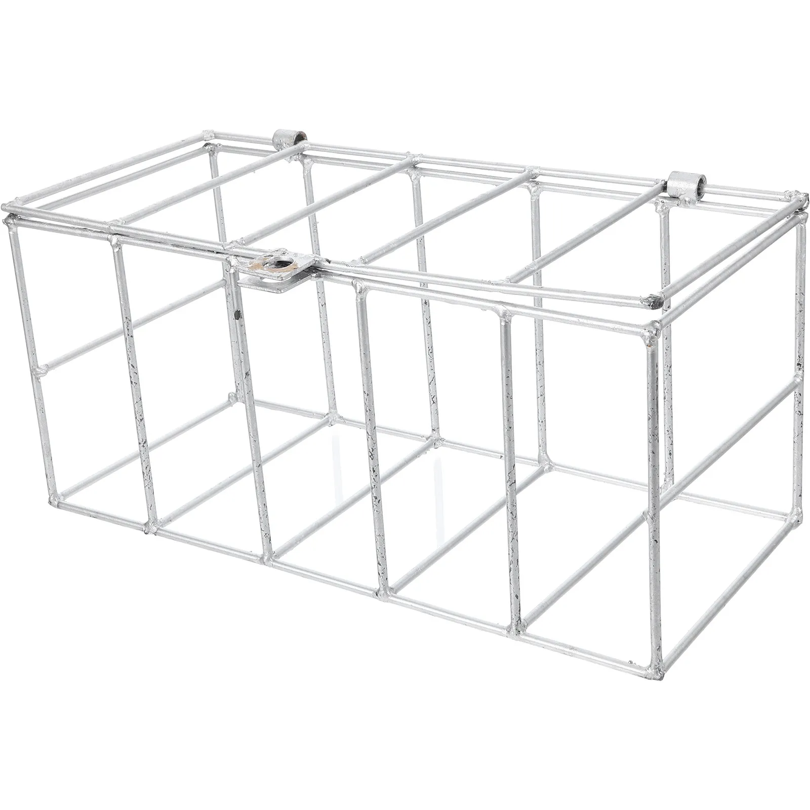 Stackable Concrete Test Block Iron Wire Basket Hollow Metal Cage for Soaking Curing Maintenance Specimen Storage Cage Testing