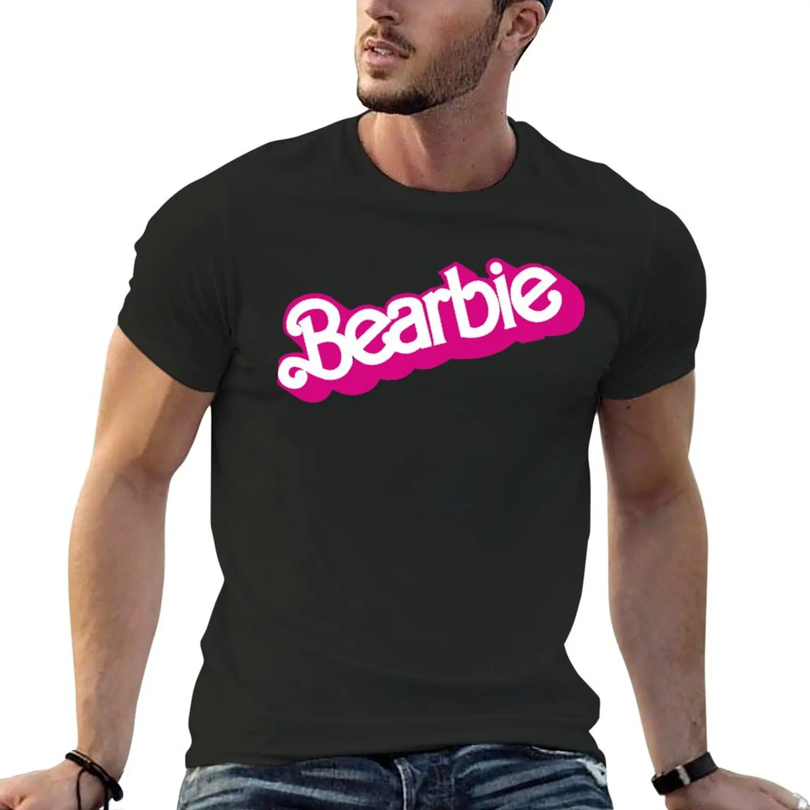 Bearbie Gay Bear Fun Logo T-Shirt vintage graphic tee designer shirts tee shirts for men