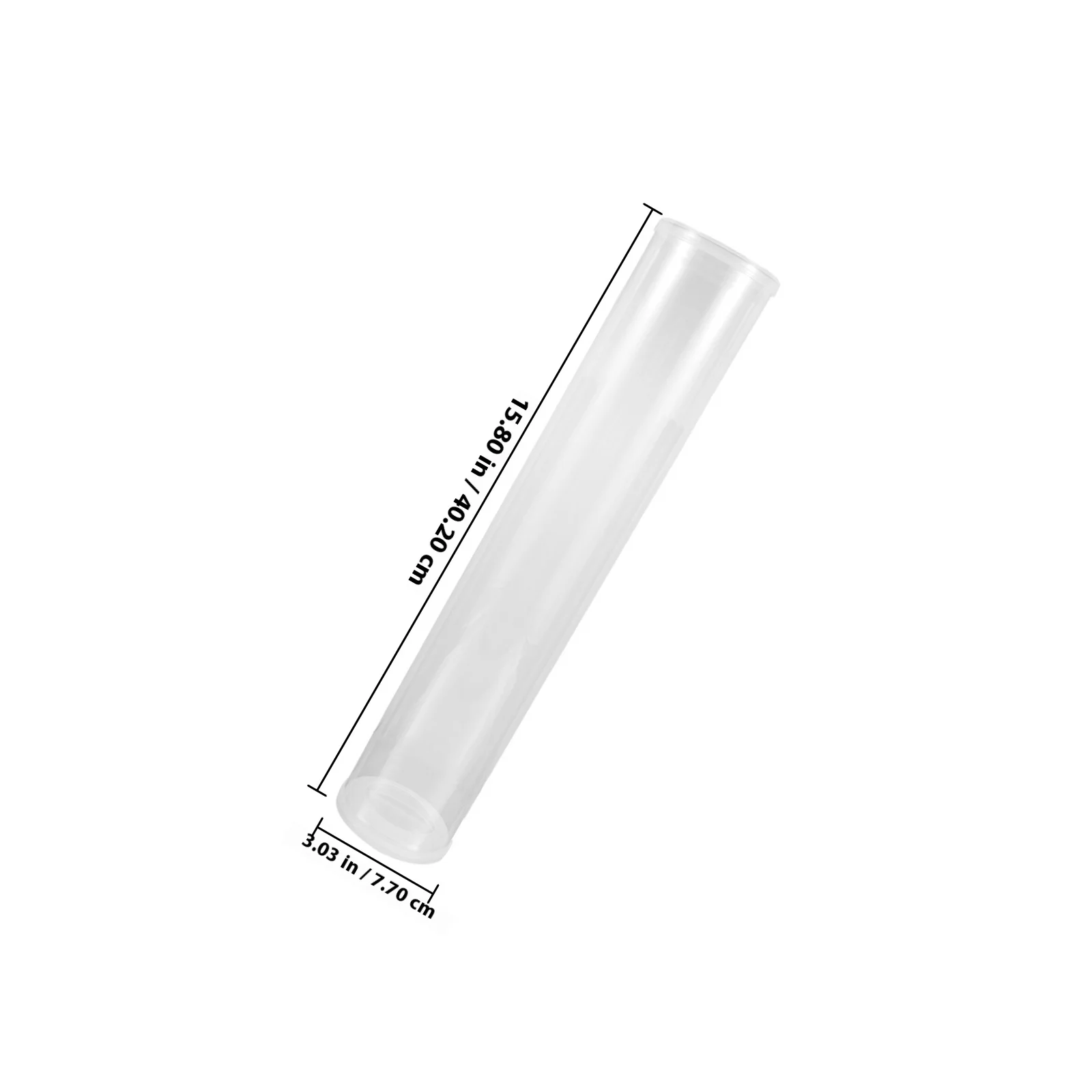 Badminton Ball Storage Tube Transparent Lightweight Shuttlecocks Holder Case Portable For Training Practice Outdoor Indoor