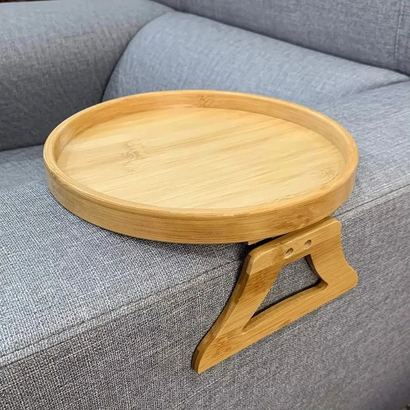 Sofa Arm Tray Couch Arm Clip Table Portable Couch Cup Holder Portable Sofa Armrest Tray for Snacks