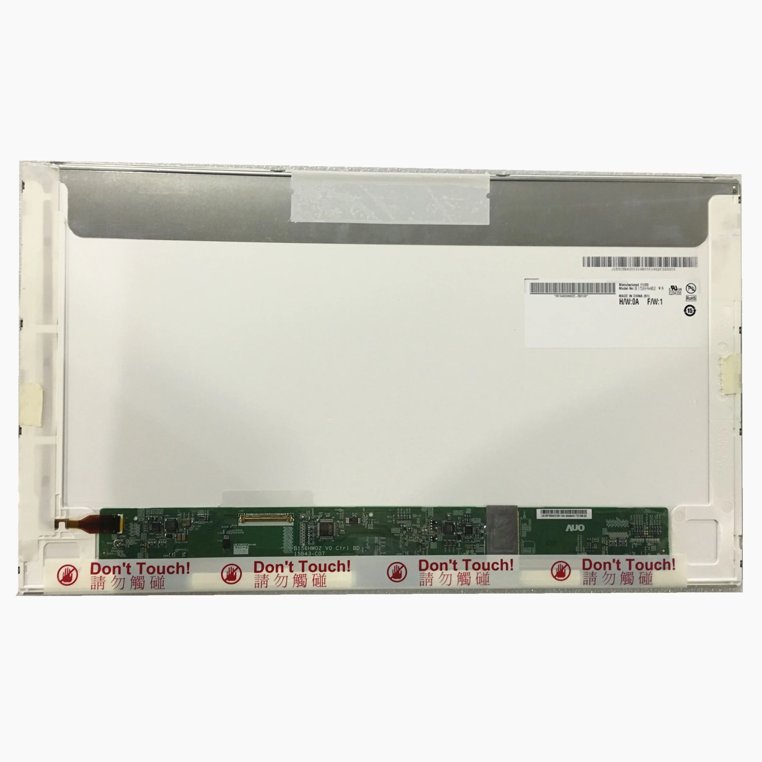 

B156HW02 V.5 fit LTN156HT01 LTN156HT02 LP156WF1-TLB2 B156HW01 V.0 15.6'' Laptop LCD Screen 1920*1080 40 Pins