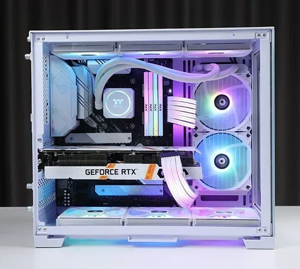 Computer PC host i5 12600KF 12700KF with RTX3060Ti 3070Ti 3080 graphics 6G gaming DIY computer PC, water cooling game pc