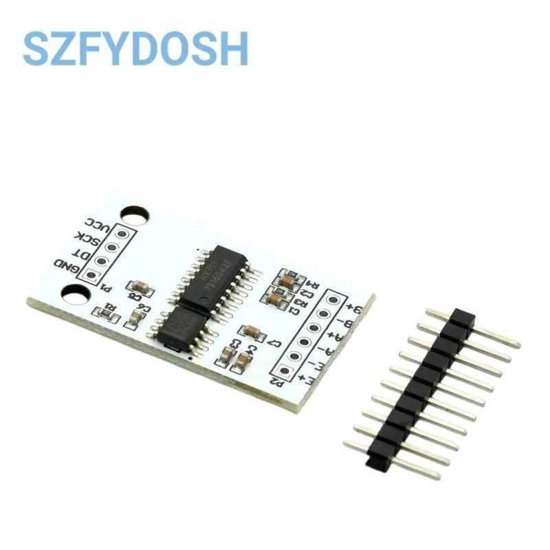 HX711 24-bit ADC Module On-board TL431 External Reference Voltage Dual-channel Load Cell 24Bit