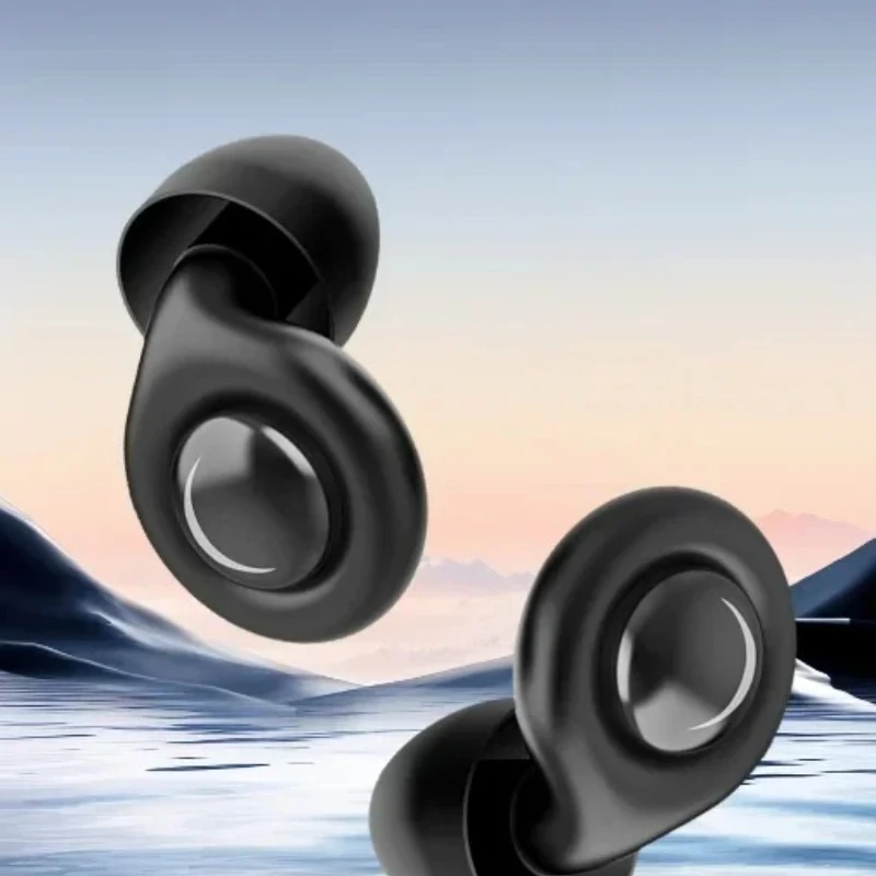 Reusable Silicone Ear Plugs For Sleeping Noise Cancelling Hearing Protection Swimming Concerts Travel Study Work Comfort Fit