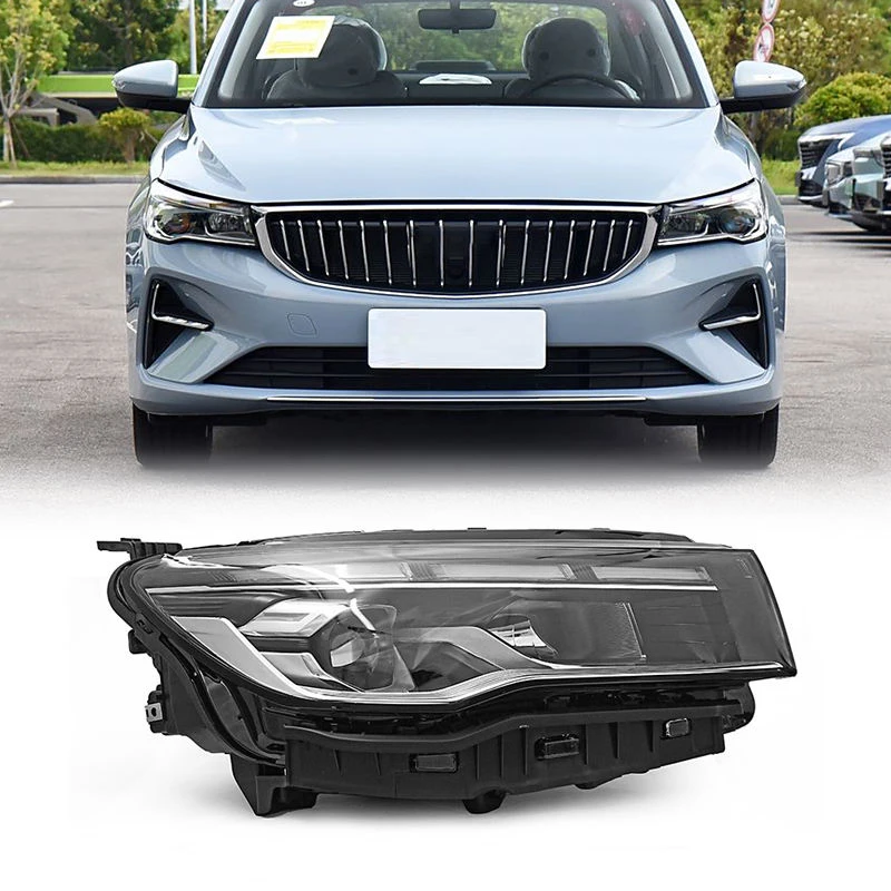 Best Price 2022-2024 Geely Emgrand 12V 4000K Halogen Headlights Assembly High/Low Beam Universal Fitment Plug & Play New