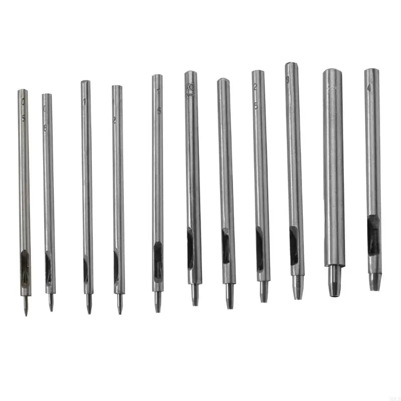 50LB Stainless Steel Leather Tool Round Hollow Cutter for Watch Band Belt