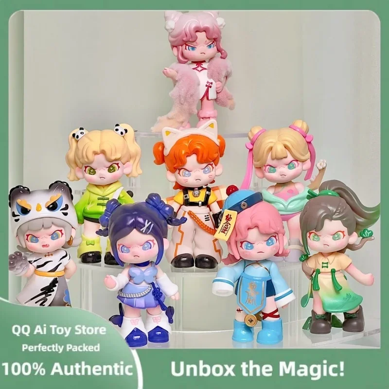 

Original Hot Dora Hundred Forbidden Series Blind Box Kawaii Desktop Ornament Toys Model Dora V5 Festival Doll Gift Collectible