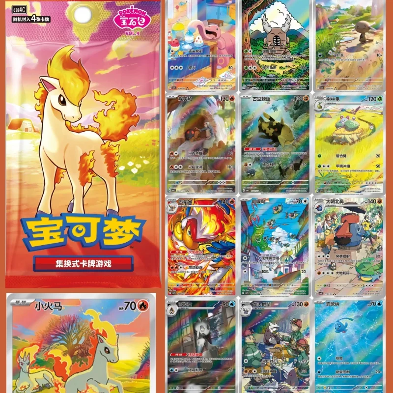 

В наличии: Набор бустеров Pokemon Gem Pack Vol.4 (упрощенная китайская версия), а также наборы карт Pokemon Gem Pack Vol.4 и Vol.3 (китайский набор карт в коробке)