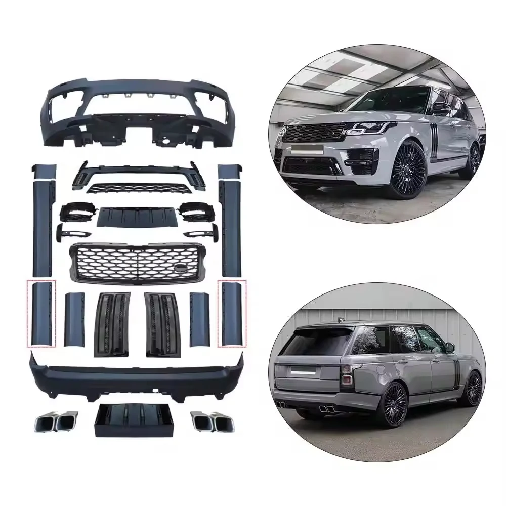 

Facelift I405 Range Rover Bodykit Accessory Grille Front Rear Bumper Side Skirt Grille Upgrade 2018-2020 Vogue SVO Body Kit Part