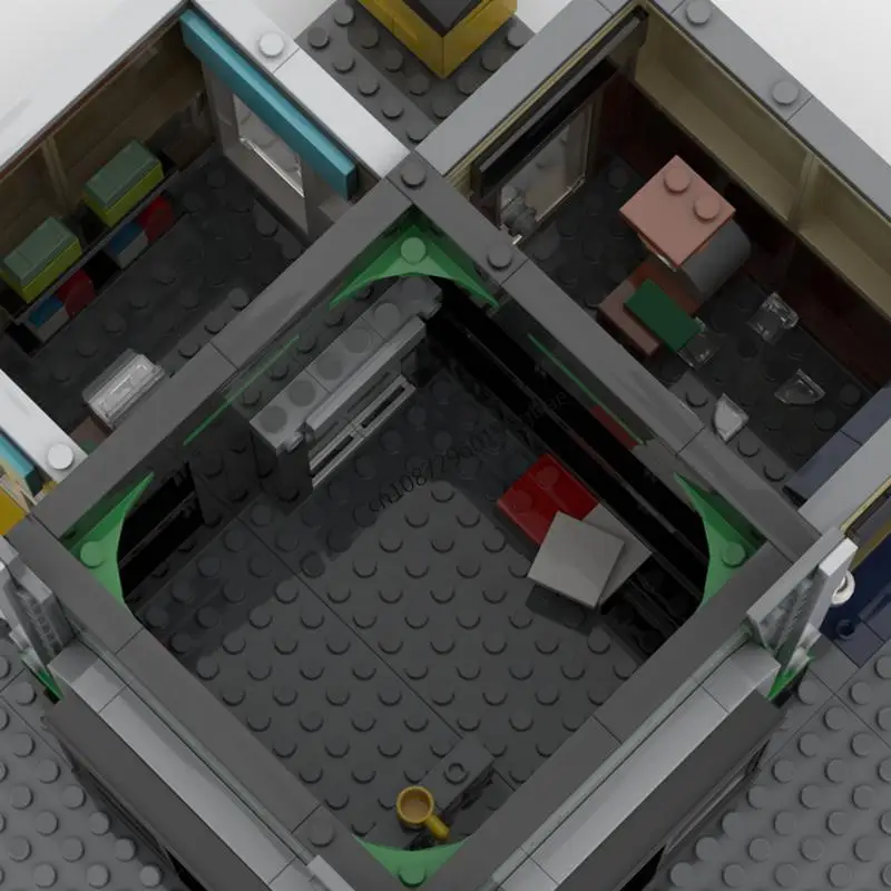 جديد 1809 قطعة فيلم البطل الشهير الساخن Moc Oscorped برج نموذج اللبنات لتقوم بها بنفسك الأفكار الإبداعية الاطفال اللعب هدايا عيد الميلاد