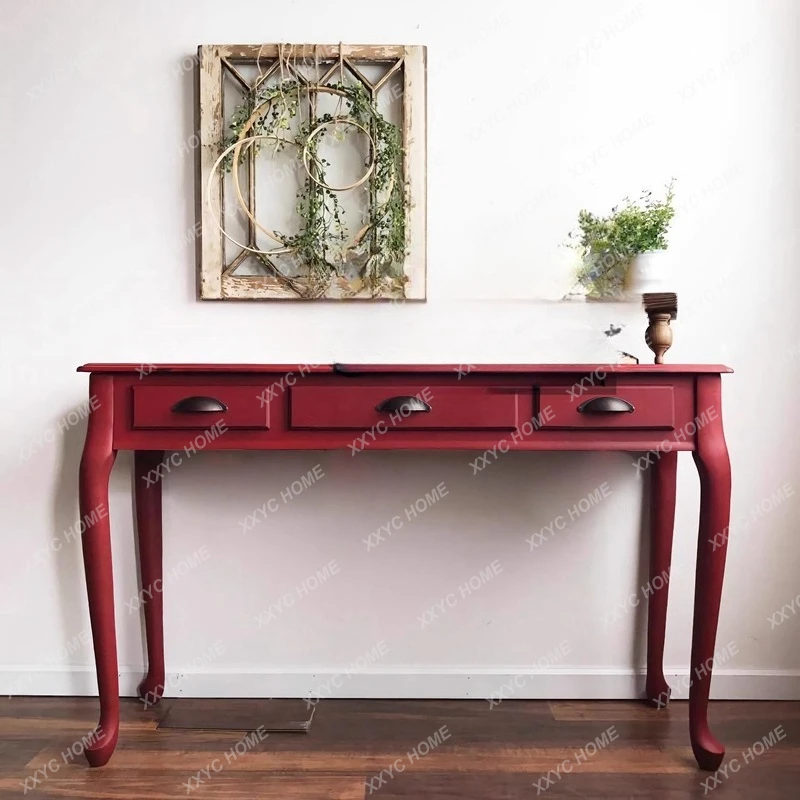 

Стол для прихожей ML из массива дерева, художественная мебель, простой дизайн, для прихожей/фойе