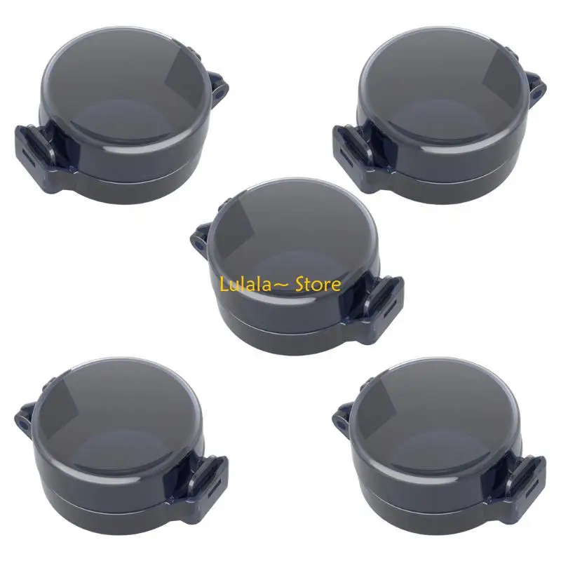 مجموعة y4qa من غطاء الحماية اللاصقة 5pcs لقفل Deadbolts تجنب القفل غير المرغوب فيه #4