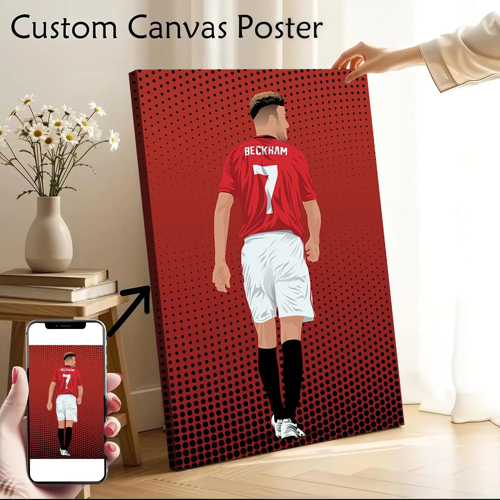 David-Poster, Leinwand-Wandkunst, personalisierter Druck, modernes Gemälde, perfektes Geschenk für die Dekoration, Wohnzimmer-Dekoration, Wanddekoration, Schlafzimmer