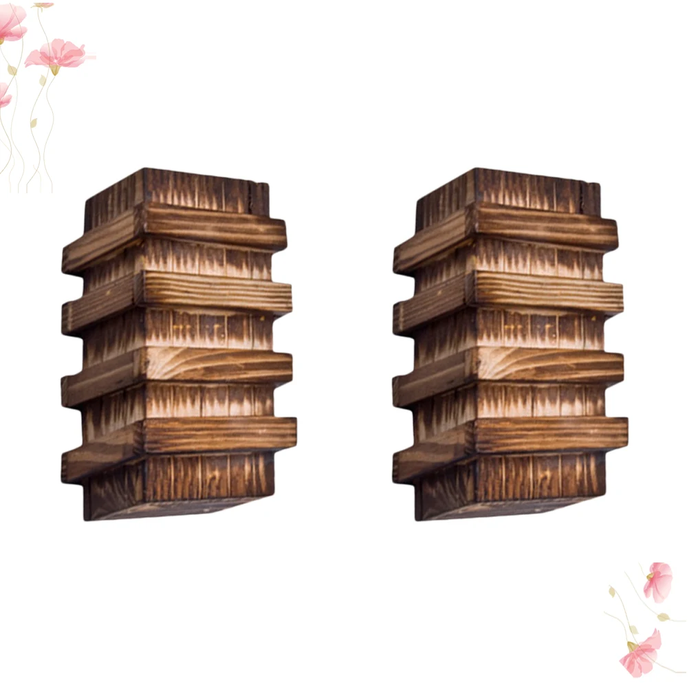 2 stücke Holz Schublade Box 3 Geheimnis Schublade Verriegelung Mechanismen Versteckte Lagerung Kinder Pädagogische Kinder Sicher Lagerung Box