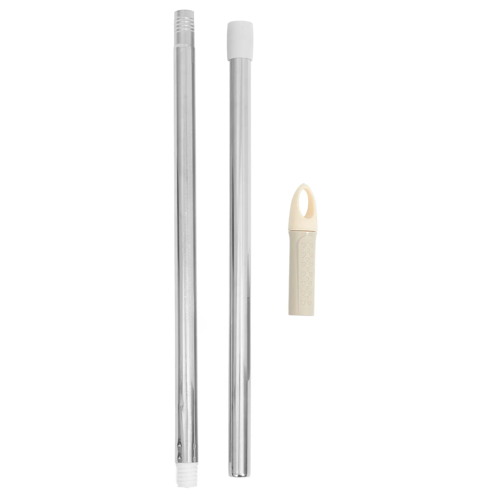 Household Mop Pole Broom Handle Replacement Metal for Floor Cleaning Grip Handles