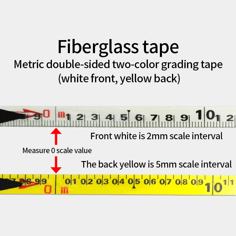 Tajima L-20/30/50U glass fiber tape measure for railway waterproof 20 m 30 m 50 m