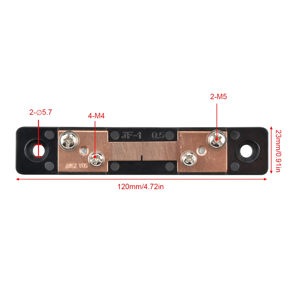 External Shunt JF-1 10-50A 75mV Current Meter Shunt Resistor for Digital Voltmeter Ammeter Wattmeter Meter New Type Of Shunt