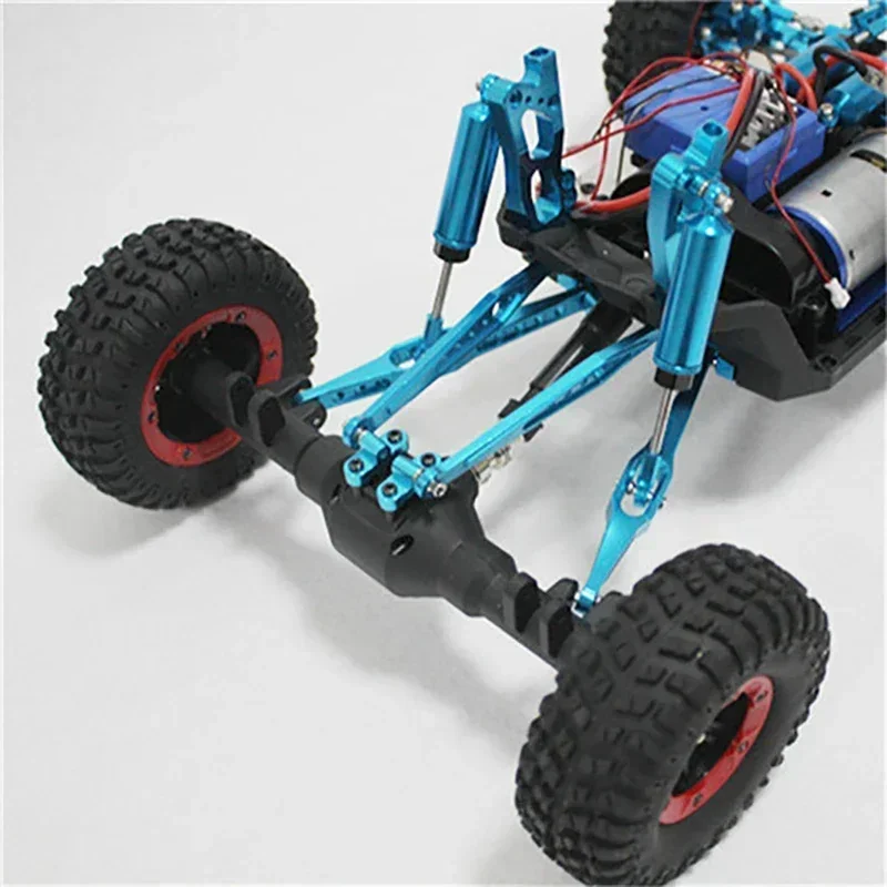 สําหรับ Wltoys 12428 12423 12428-A/B/C RC รถอะไหล่อัพเกรดโลหะด้านหลังเพลาลําแสงหลัก vulnerability ชุด