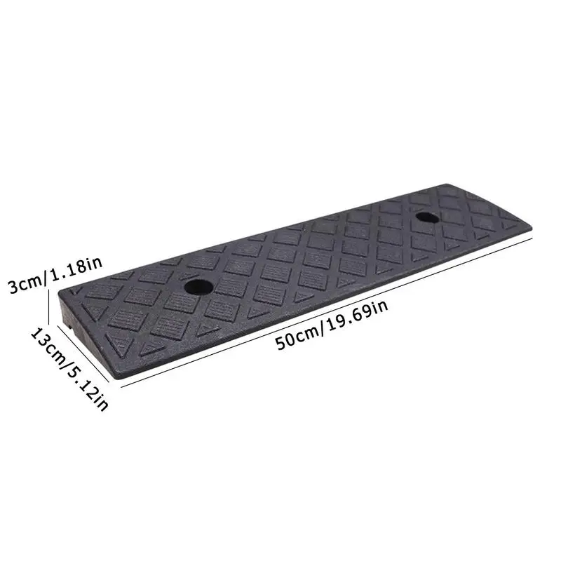 Car Ramps Step Mat Heavy Duty Home Threshold For Driveway Garage Ramp Non Slip Flooring Ramp Versatile For Scooters Motorcycles