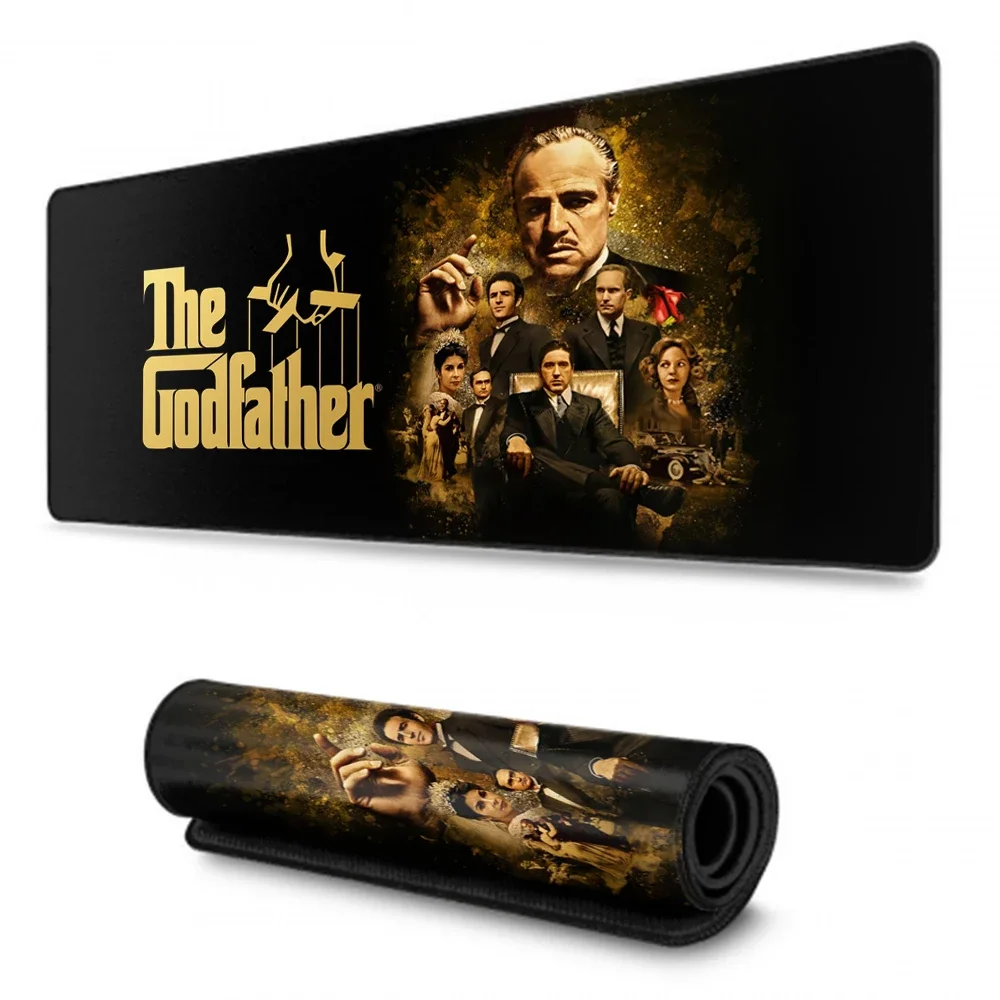 The Godfather Mouse Carpet Gaming Mouse Pad Anime Gamers Accessories PC Gamer Cabinet Rug Varmilo Mausepad Desk Mat Mice