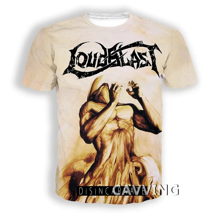 

New Fashion Women/Men's 3D Print Loudblast Band Casual T-shirts Hip Hop Tshirts Harajuku Styles Tops Clothing