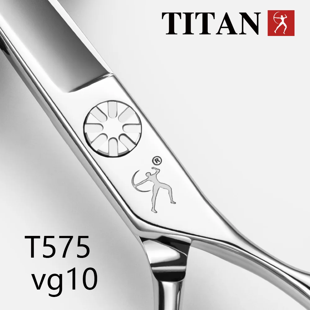 Titan Professional Barber Scissors 5.75 Inch VG10 Steel Hair Cutting Scissors Hairdressing Tool