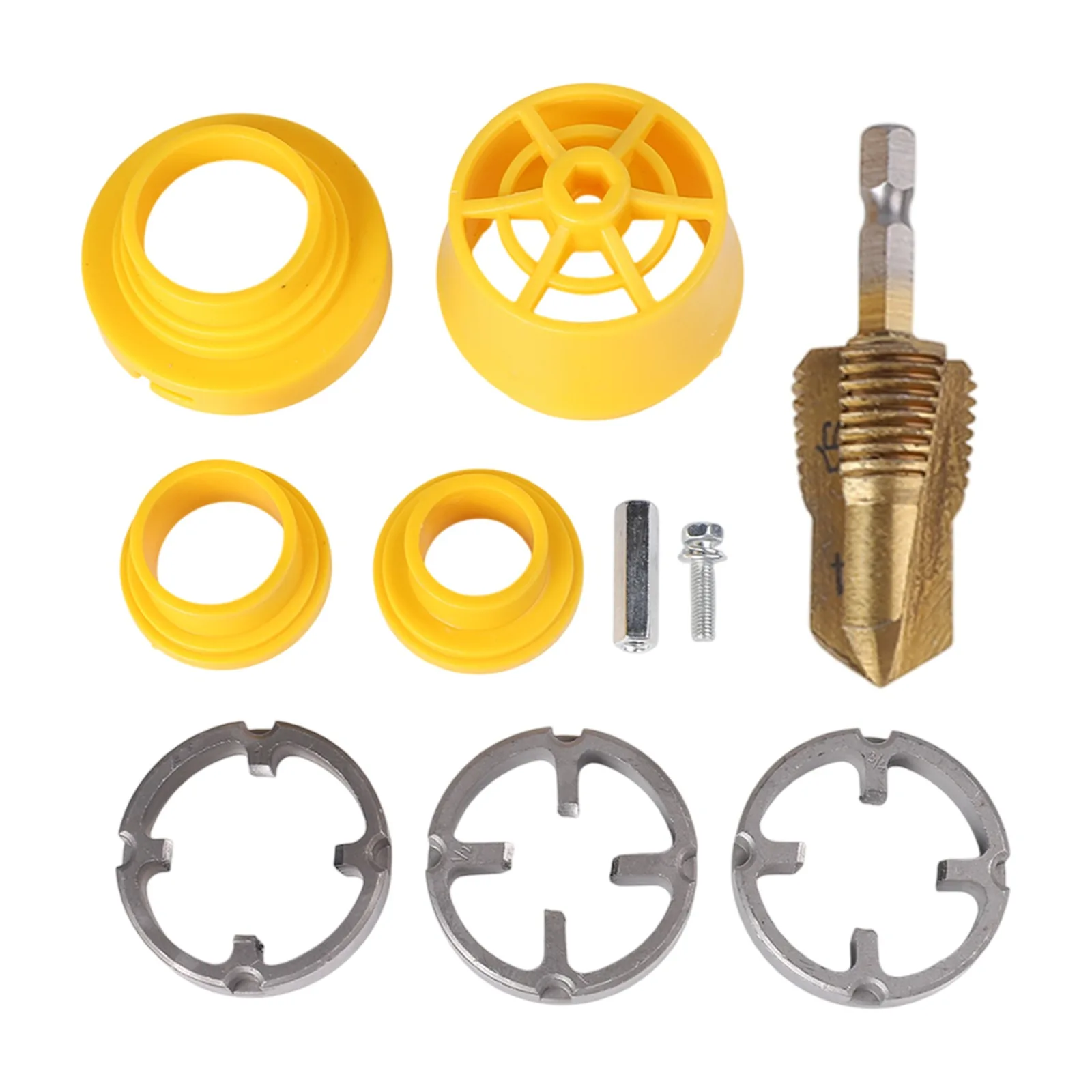 

For 1 2 Inch Water Pipe Pipe Threader Kit Plumbing Repair Pipe Installation As Picture Gadget Buckle Design Threader