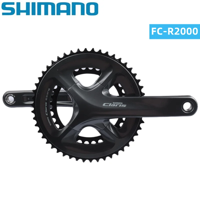 Shimano Claris FC R2000 RS200 Crankset 2x8 Speed Crank Road Bike Bicycle 170mm 165mm 50 34T Crankset 8S For Road Bike Cycling