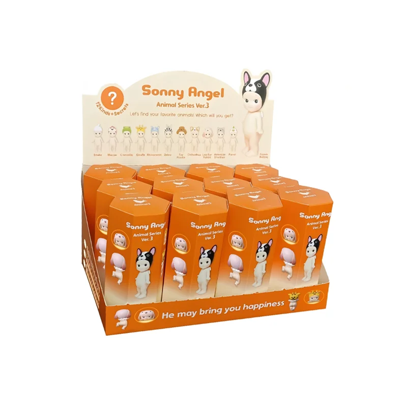 Mini-Engelfigur Tier-Stehfigur-Serie Neue Tier-Generation 1, Generation 2, Generation 3, Generation 4 Blind Box Mystery Box