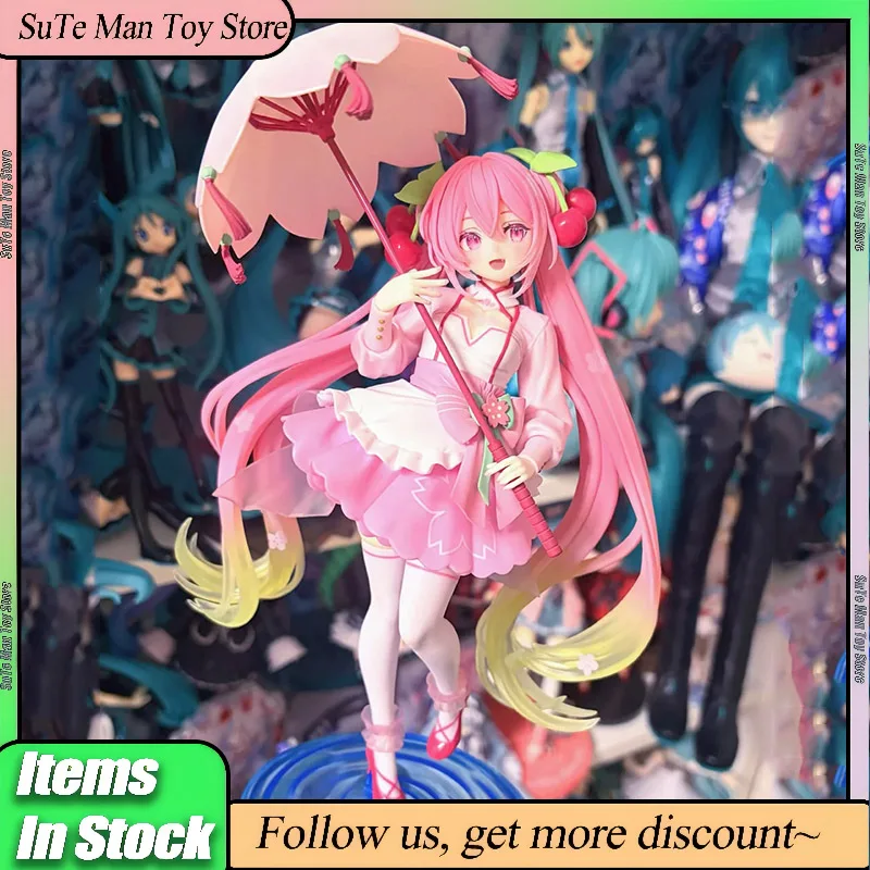 

В наличии: Оригинальная фигурка Taito Hatsune Miku в платье «Шедевр художника» (Сакура), аниме-фигурка, модная кукла-украшение, игрушка, подарок для девочки на день рождения