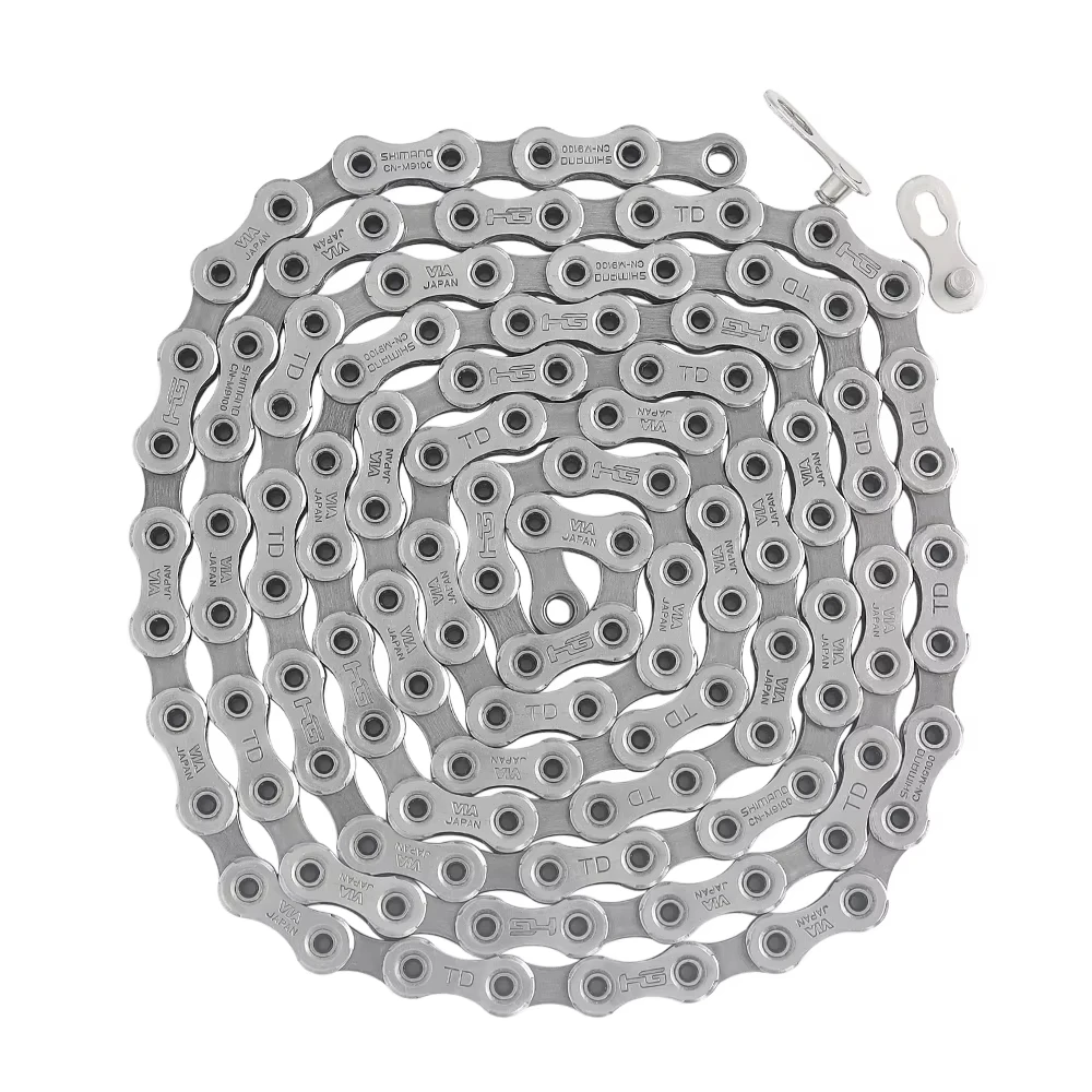 SHIMANO XTR CN-M9100 MTB Bike Chain 12 Speed 126 Links with Quick-Link HG Chain for Mountain Bike Original Bicycle Parts