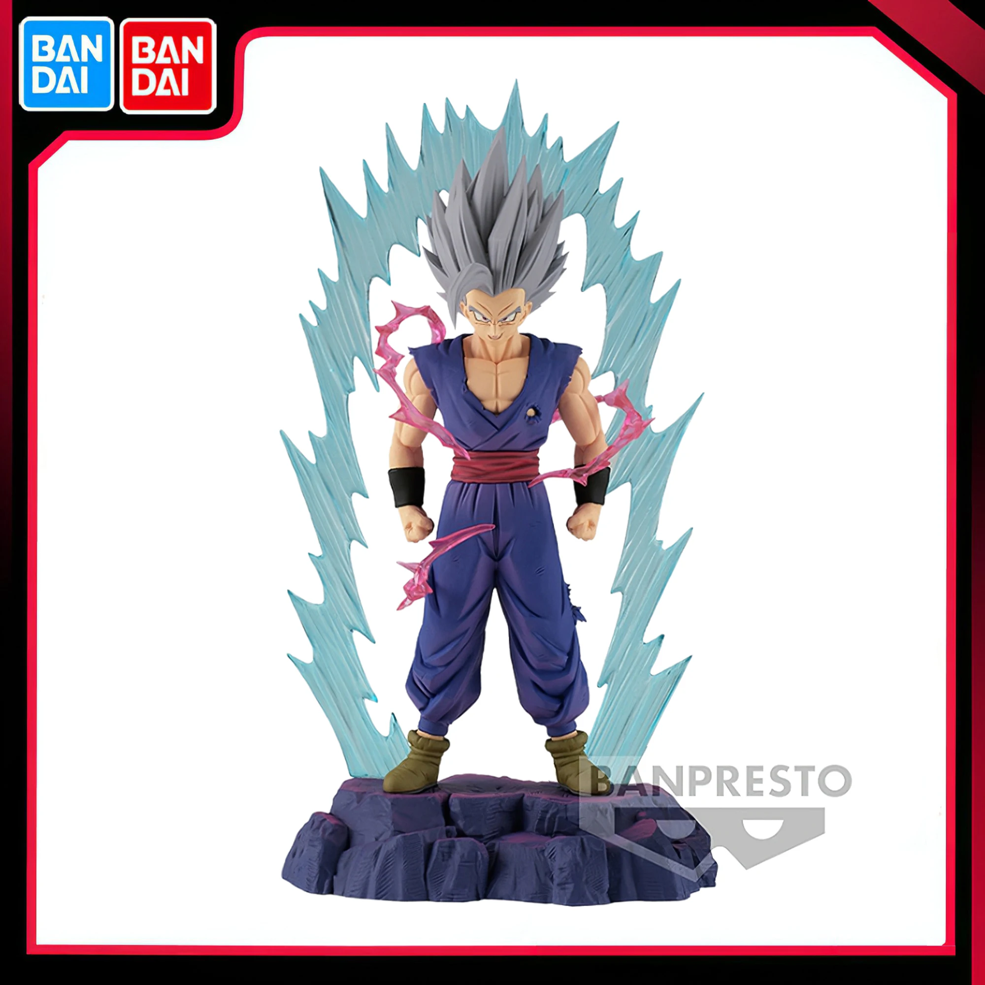 Bandai Original Banpresto Japan Anime Dragon Ball History Box vol.8 Son Gohan 12cm PVC Action Figure Collectible Model Toys Gift