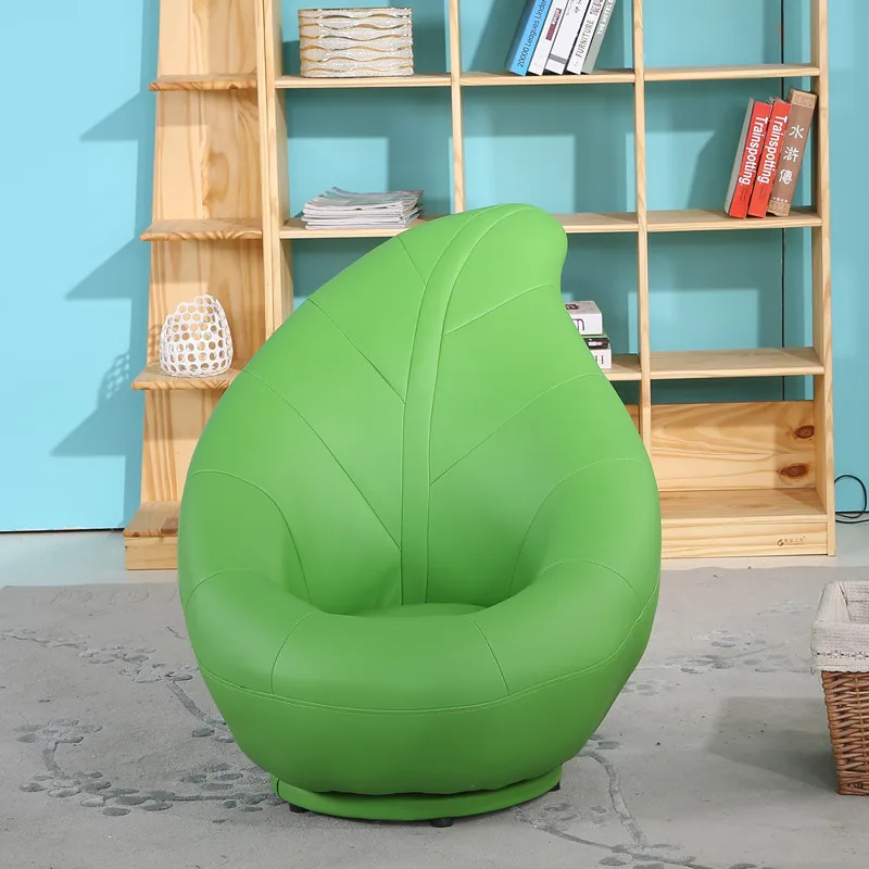 

Leaf shaped lazy sofa, single bedroom balcony, computer chair, rotating small sofa, cartoon chair