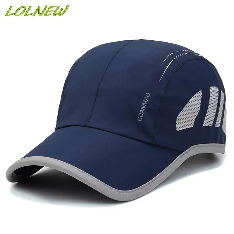 Outdoor Golf Fishing Hats for Men Quick Dry Waterproof Women Men Baseball Caps Adjustable Sport Summer Sun Hats