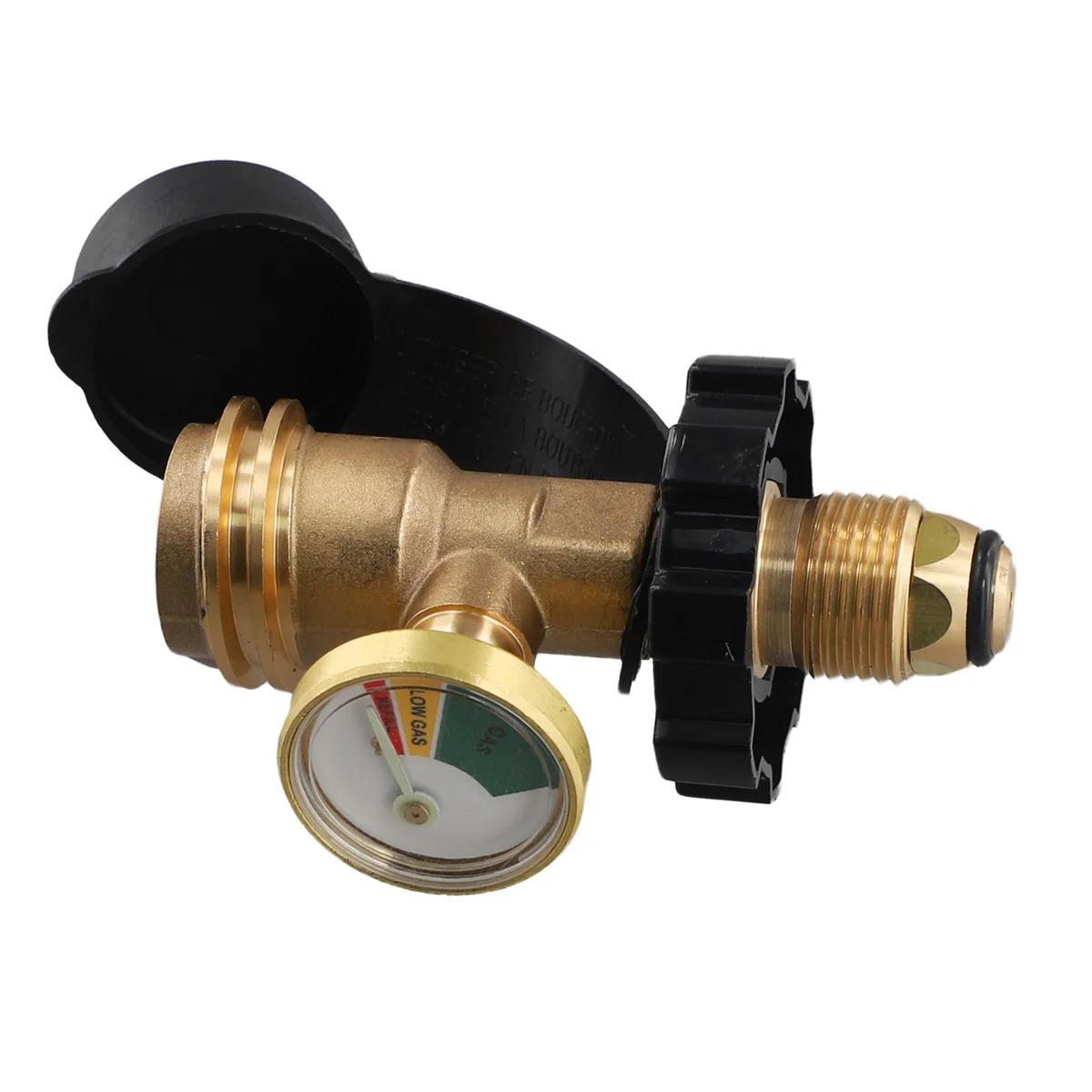 High Low Gas Pressure Gauge Level Indicator Pol Propane Lpg Bottle Cylinde Outdoor Gas Tank Adapter