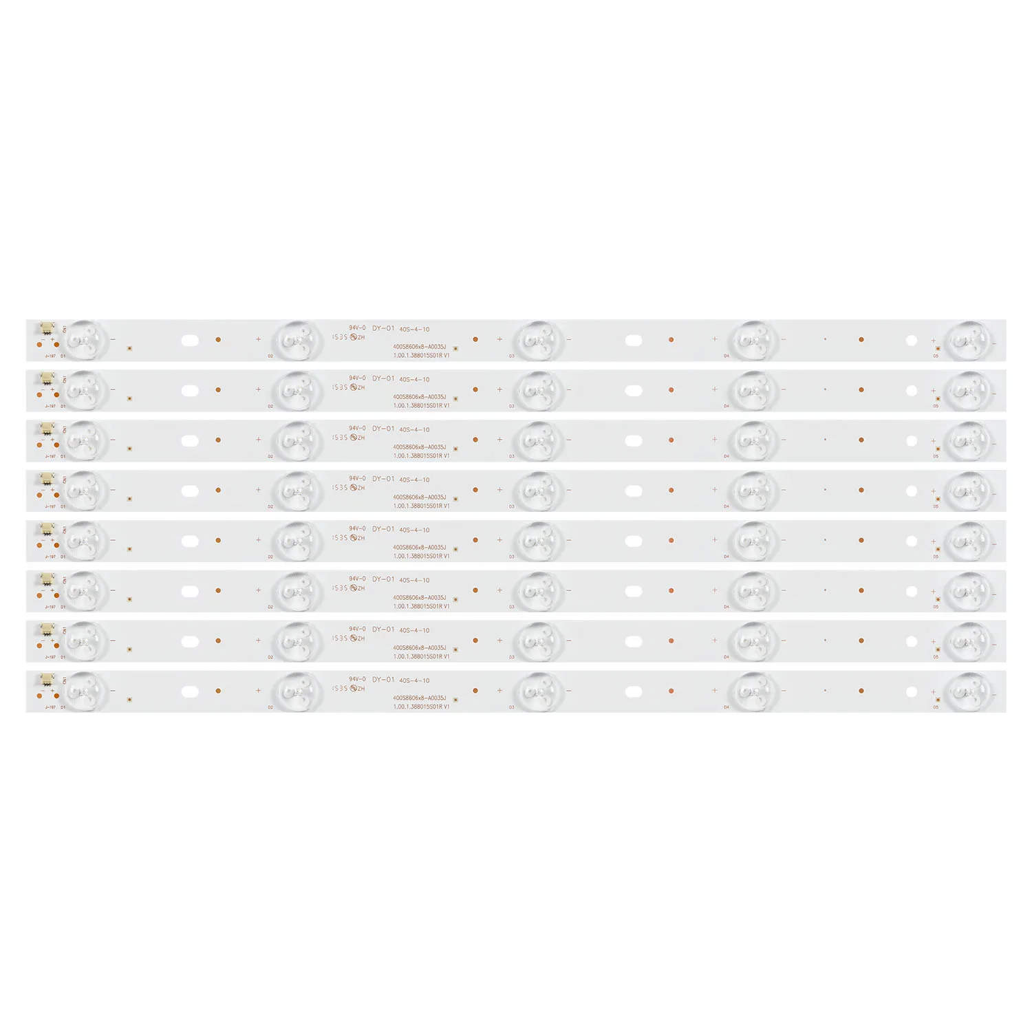 Nova faixa de luz de fundo LED 5LED 389mm para Philco PH40R86 PH40R86DSGW 400S8606X8-A0035 400S8605X8-B0040 E34036
