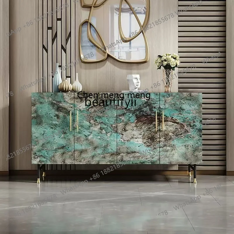 

X Home entrance cabinet Small apartment living room, storage, minimalist high-end storage side cabinet