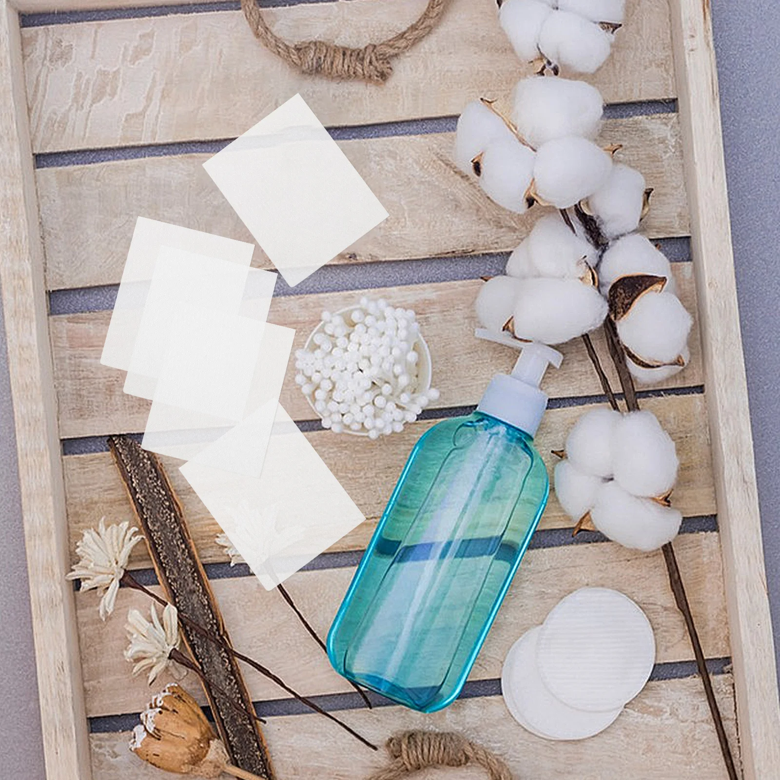 80Pcs Makeup Remover Cotton Pads Ultrathin Invisible Disposable Face Cotton Pads for Toner Soft No Lint Facial Cleansing Rounds