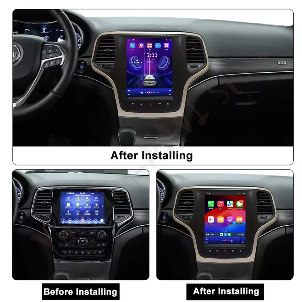 ل Changan EADO 2012-2015 Android16 راديو السيارة التلقائي اللاسلكية Carplay نظام تحديد المواقع والملاحة شاشة ستيريو أدوات الفيديو BT #6