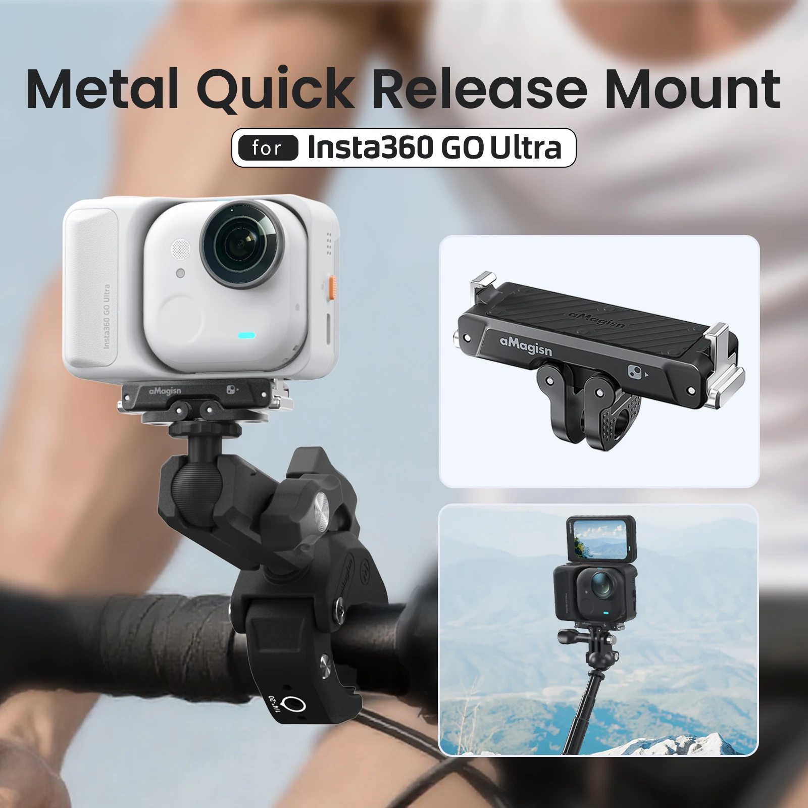 Insta360 GO Ultra、Quick Release Mount