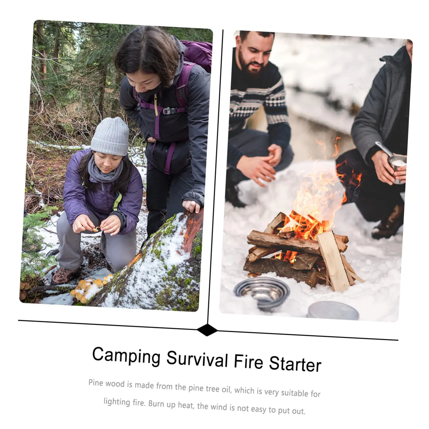 Natural Fire Starter Matches 11