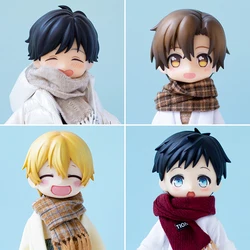 Ob11 Scarf Multi-Color Optional With Plaid Doll Scarf Accessories For Gsc Clay Head, Obitsu11, Molly, 1/8bjd, 1/12Bjd Doll