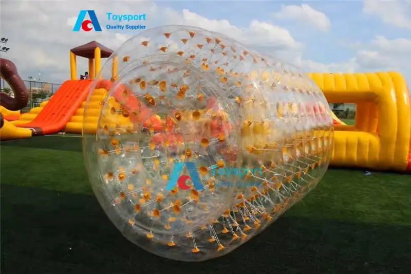 Park Water Slides Equipment Inflatable Water Trampoline Commercial Inflatable Water Spray Park