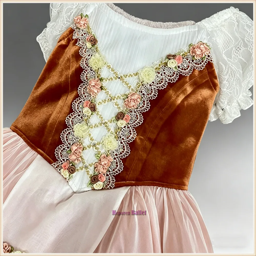 Custom La Fille Mal Gardée Coppélia Giselle Variation Tutu Ballet Dress Performance Skirt Adult And Child