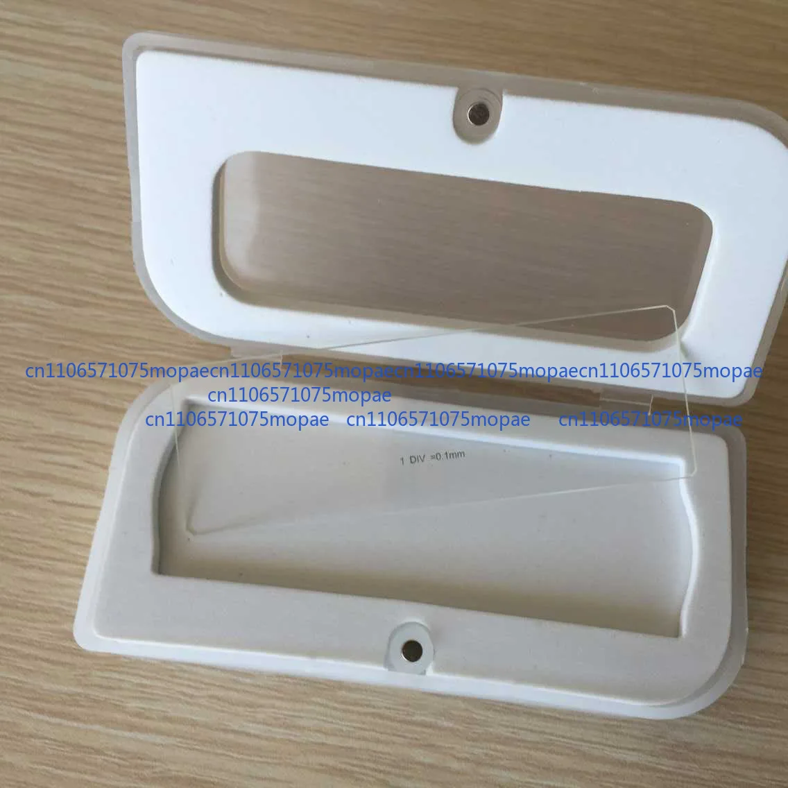 New 0.1mm Microscope Stage Micrometer Slide Calibration Ruler 1/10